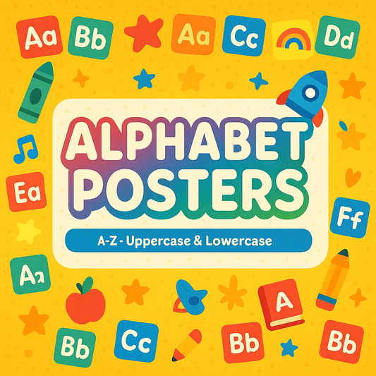 Alphabet Classroom Posters [Upper and Lower Case]